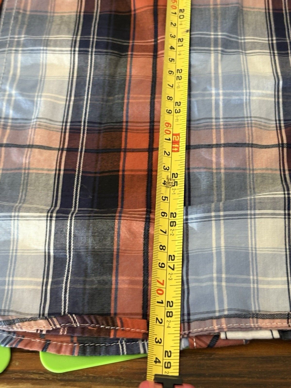 Helix Helix Authentic Fit Medium Red Plaid Button Up Size US M / EU 48-50 / 2 - 5 Thumbnail