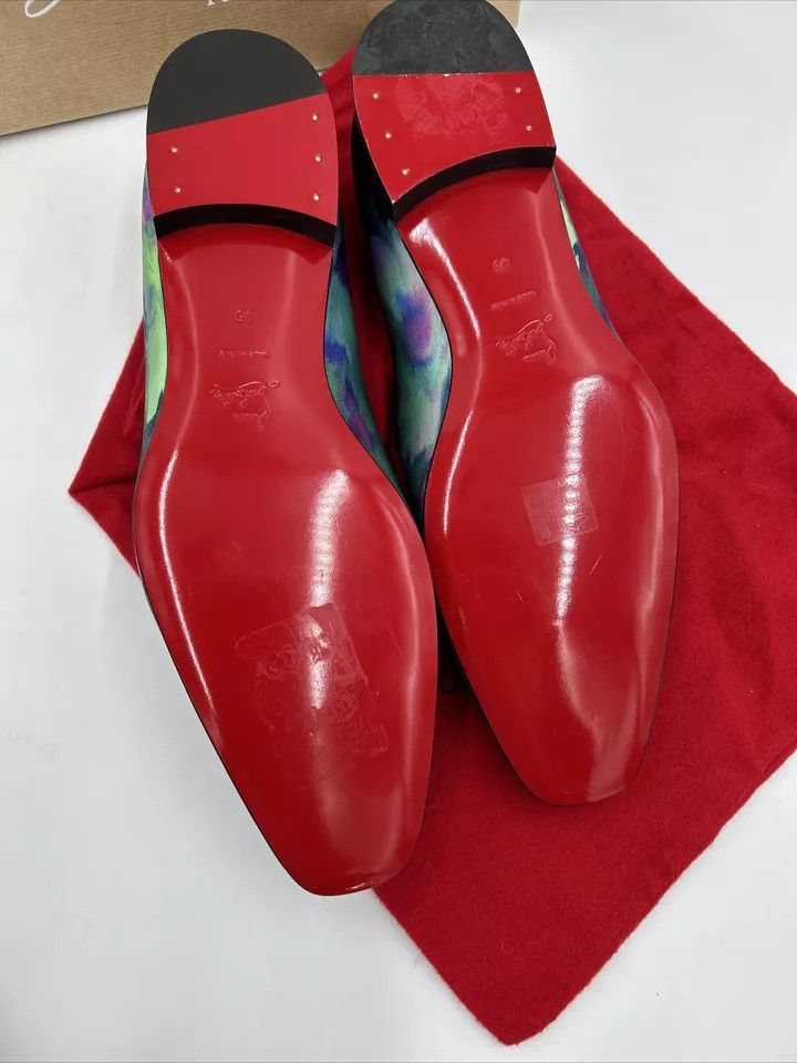 Christian Louboutin o1s1wg110924 Officialito Flat Shoes in Multicolor Size US 12 / EU 45 - 4 Thumbnail