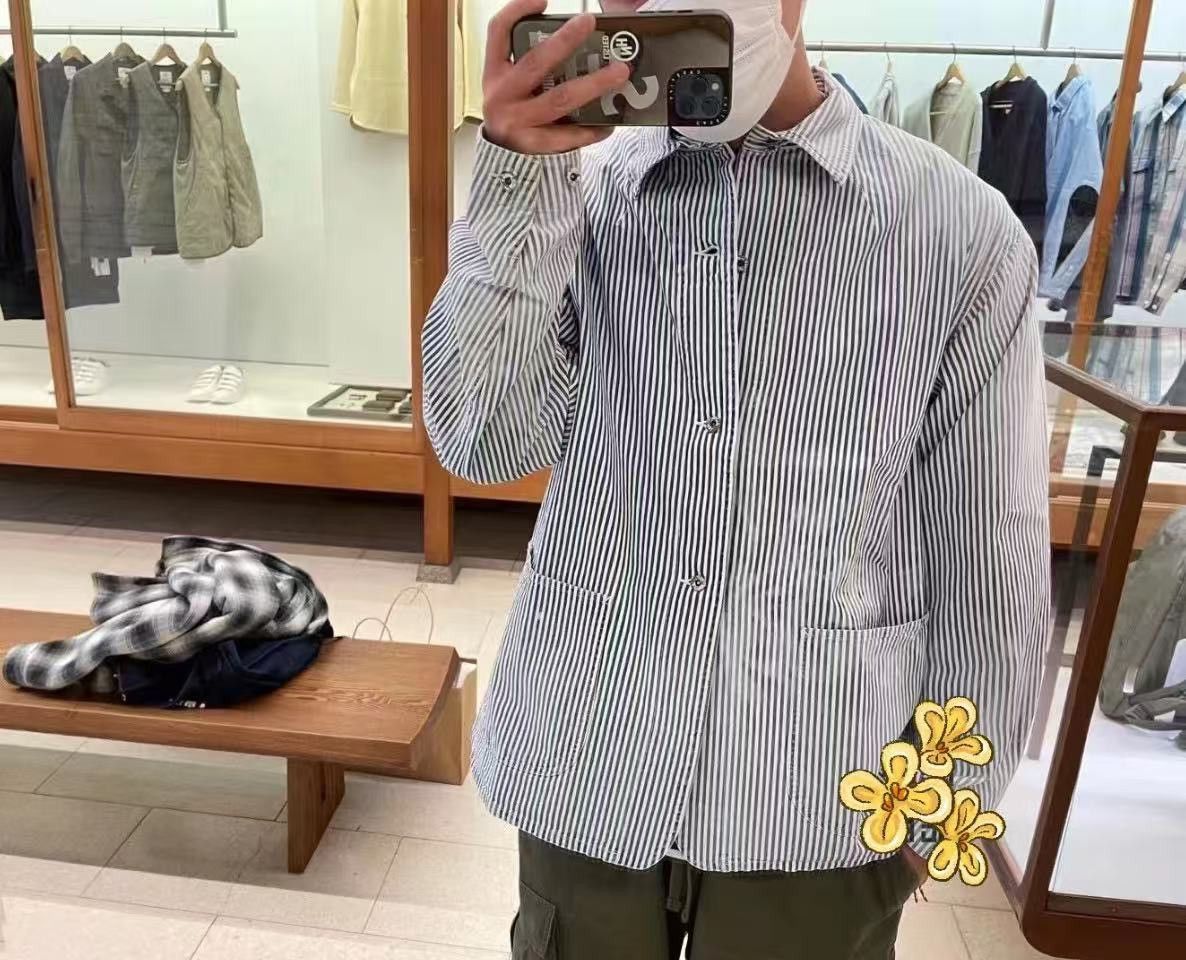 Visvim VISVIM 22SS COVERALL HICKORY DRY Size US S / EU 44-46 / 1 - 4 Thumbnail