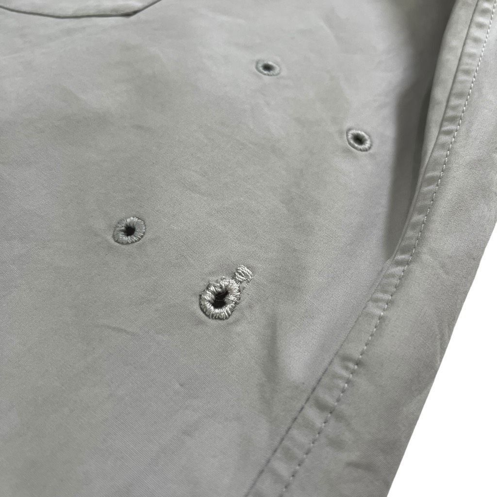 Balenciaga Balenciaga Fitted Wrap Shirt in Light Grey Size M / US 6-8 / IT 42-44 - 12 Thumbnail