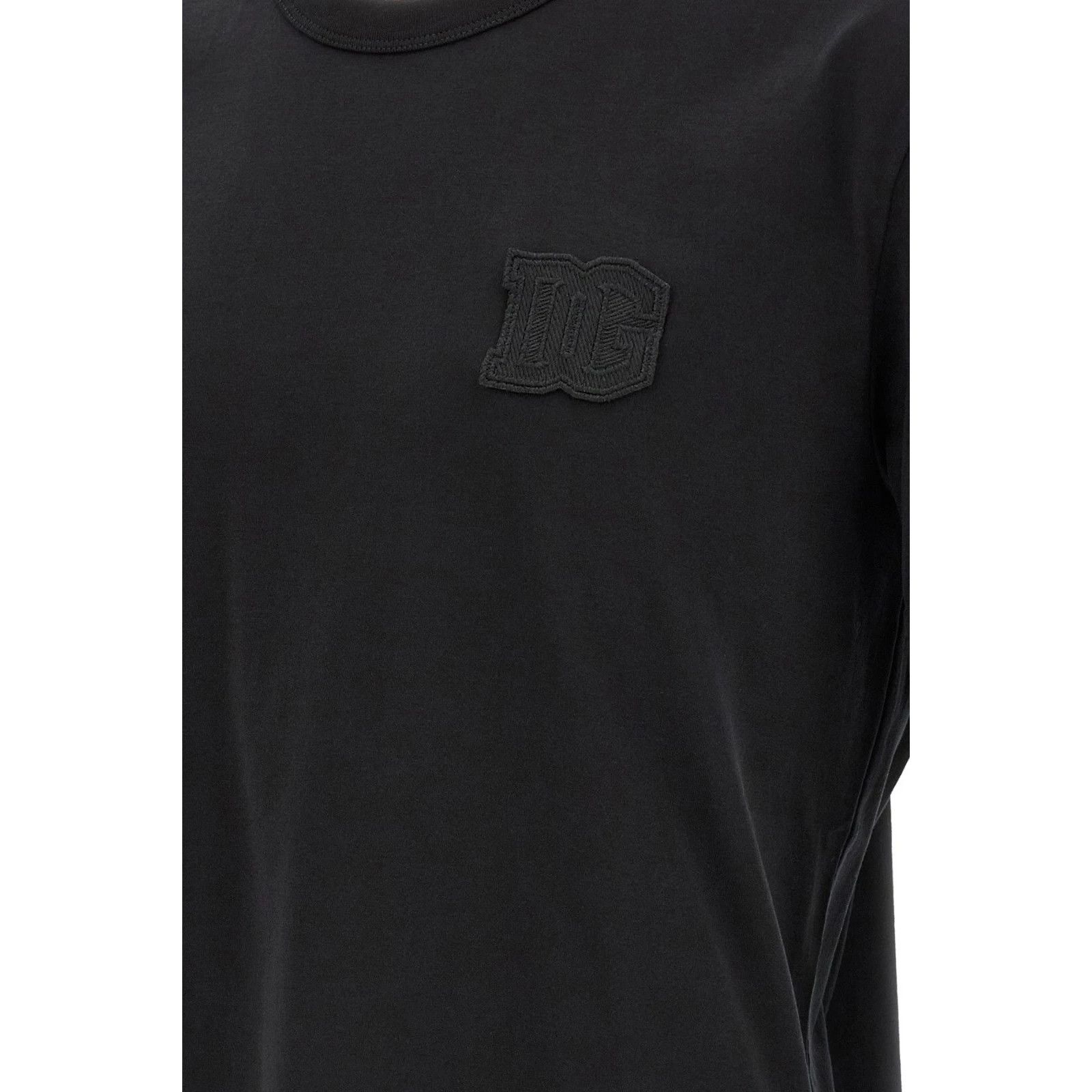 Dolce & Gabbana DOLCE&GABBANA Patch Black TShirt New & Authentic (Men's size Size US XXL / EU 58 / 5 - 4 Thumbnail