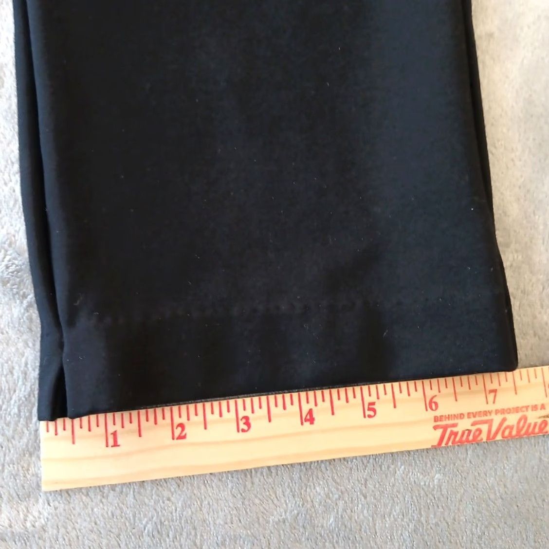 Vintage Chico's Pants Womens 16 Black Ankle Pull On Stretch Elastic Waist Straight Inseam 25in Flat Front Size 38" / US 16 / IT 52 - 6 Thumbnail
