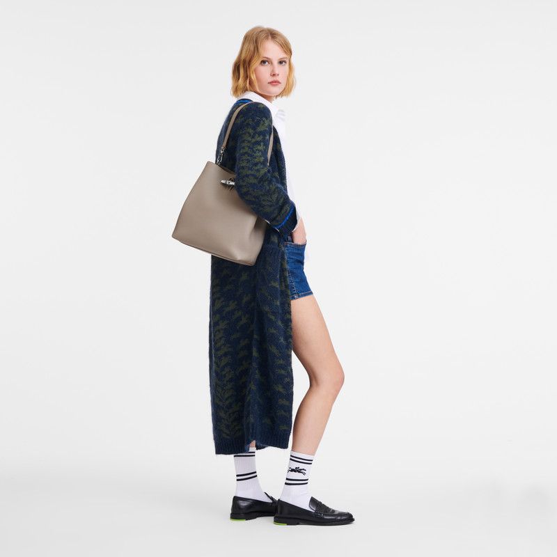 Longchamp o1s22i1n1024 Size: OS / M Le Roseau Shoulder Bag in Neutro Size ONE SIZE - 2 Thumbnail