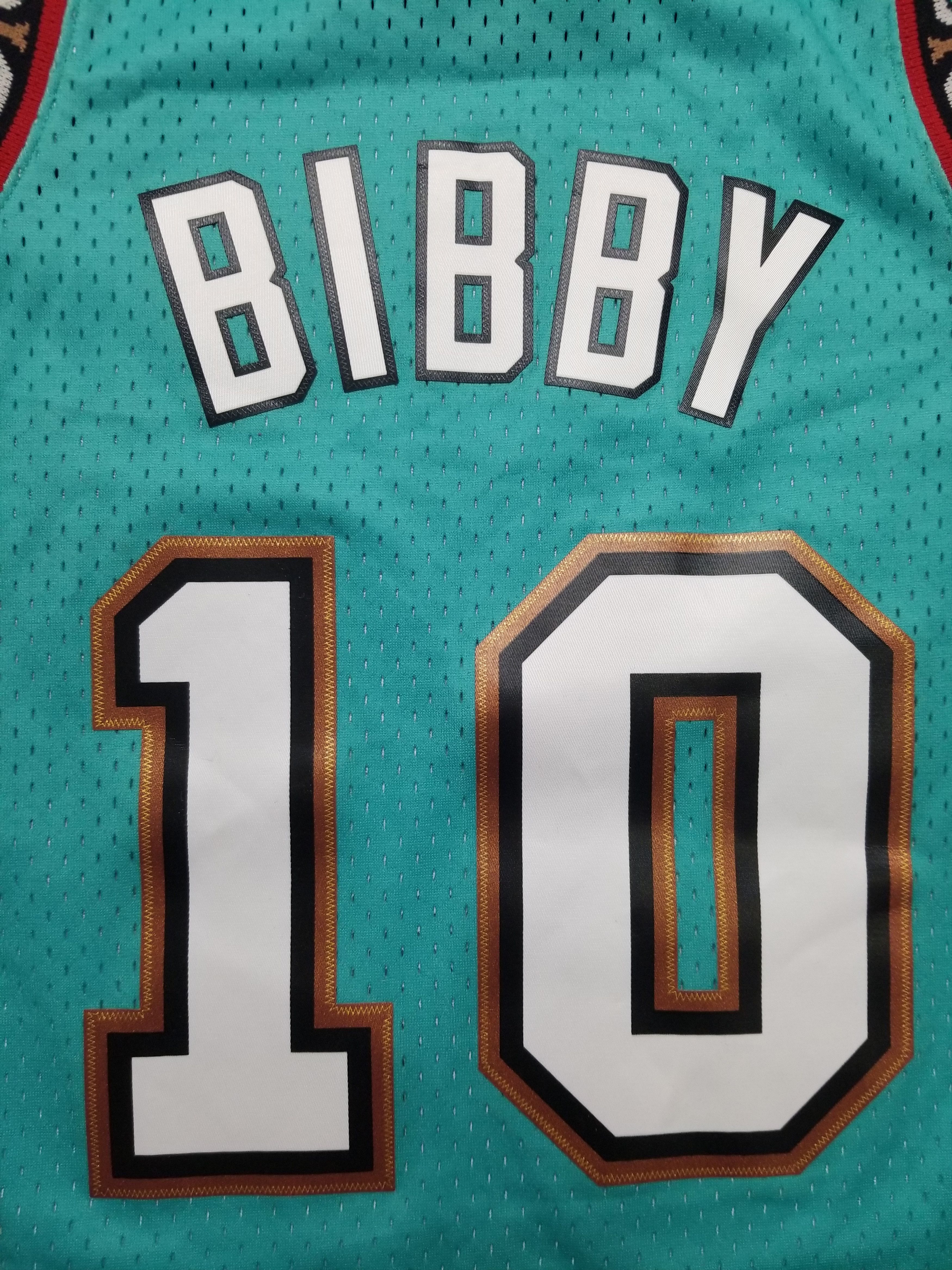 Mitchell & Ness Teal Vancouver Grizzlies Mike Bibby #10 Swingman Jersey Size US M / EU 48-50 / 2 - 3 Thumbnail