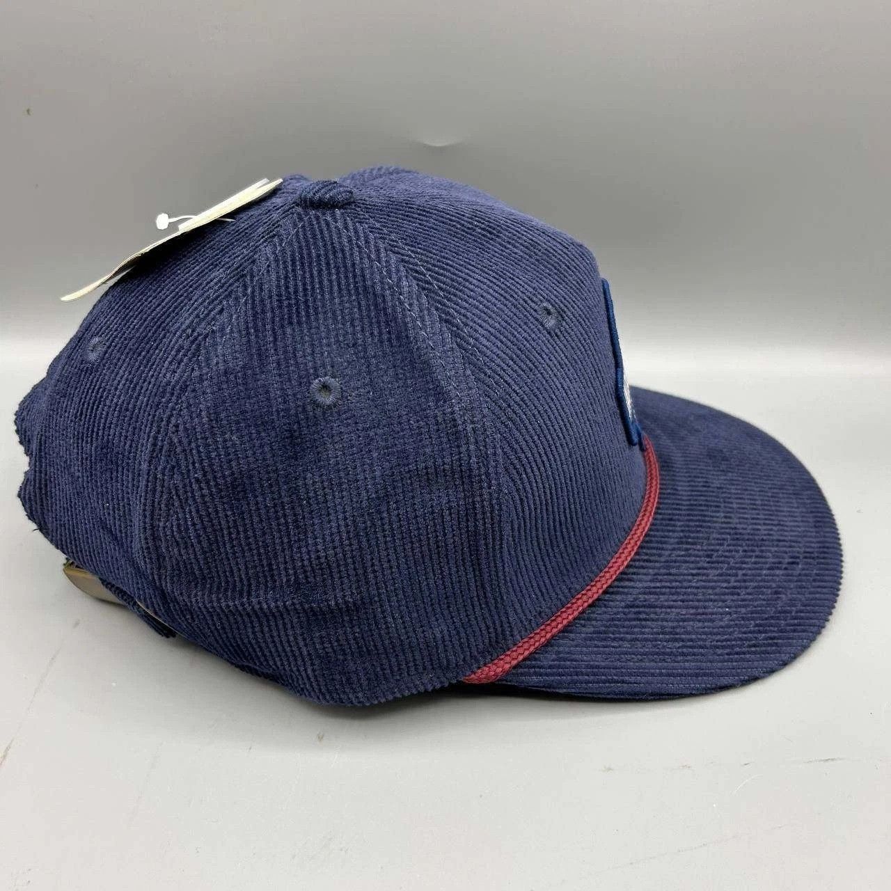 The Game Jackson Hole Hat Men Blue Corduroy Strap Back Cotton Size ONE SIZE - 9 Thumbnail