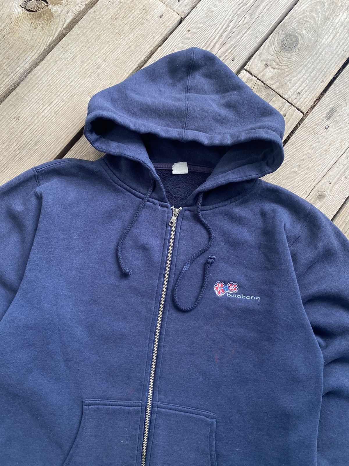 Billabong 80’s/90’s Vintage Rare Billabong Zip-Up Embroidered Hoodie Size US L / EU 52-54 / 3 - 2 Thumbnail