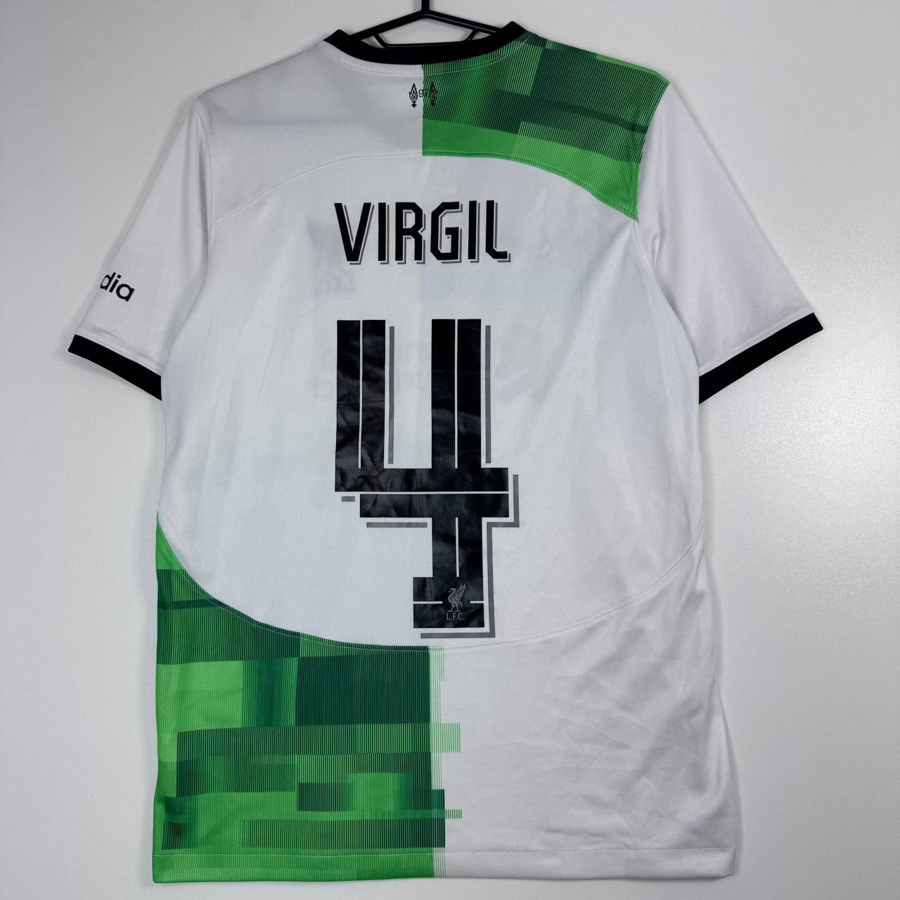 Nike Nike Liverpool FC 2023 Jersey Virgil #4 Away Boys Size XL Size US M / EU 48-50 / 2 - 8 Thumbnail