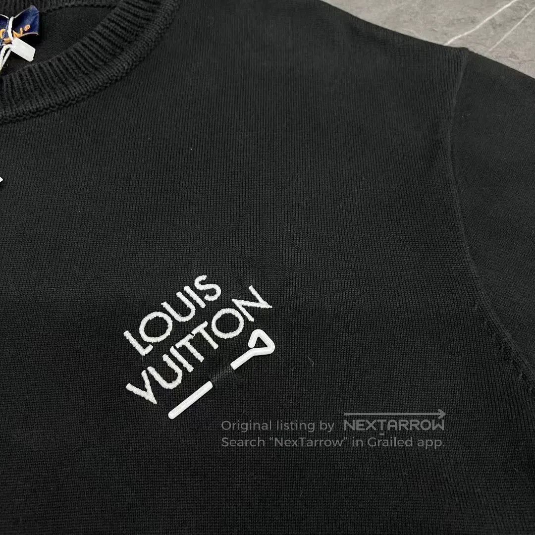Louis Vuitton louis vuitton logo short sleeve t-shirt. Size US XL / EU 56 / 4 - 4 Thumbnail