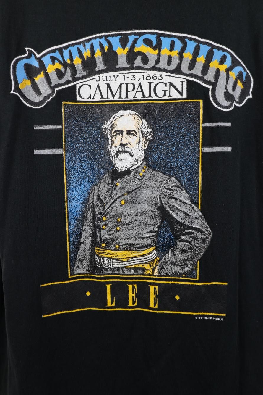 Vintage Vintage 80s 90s Civil War General Robert E Lee T-Shirt USA Size US L / EU 52-54 / 3 - 4 Thumbnail