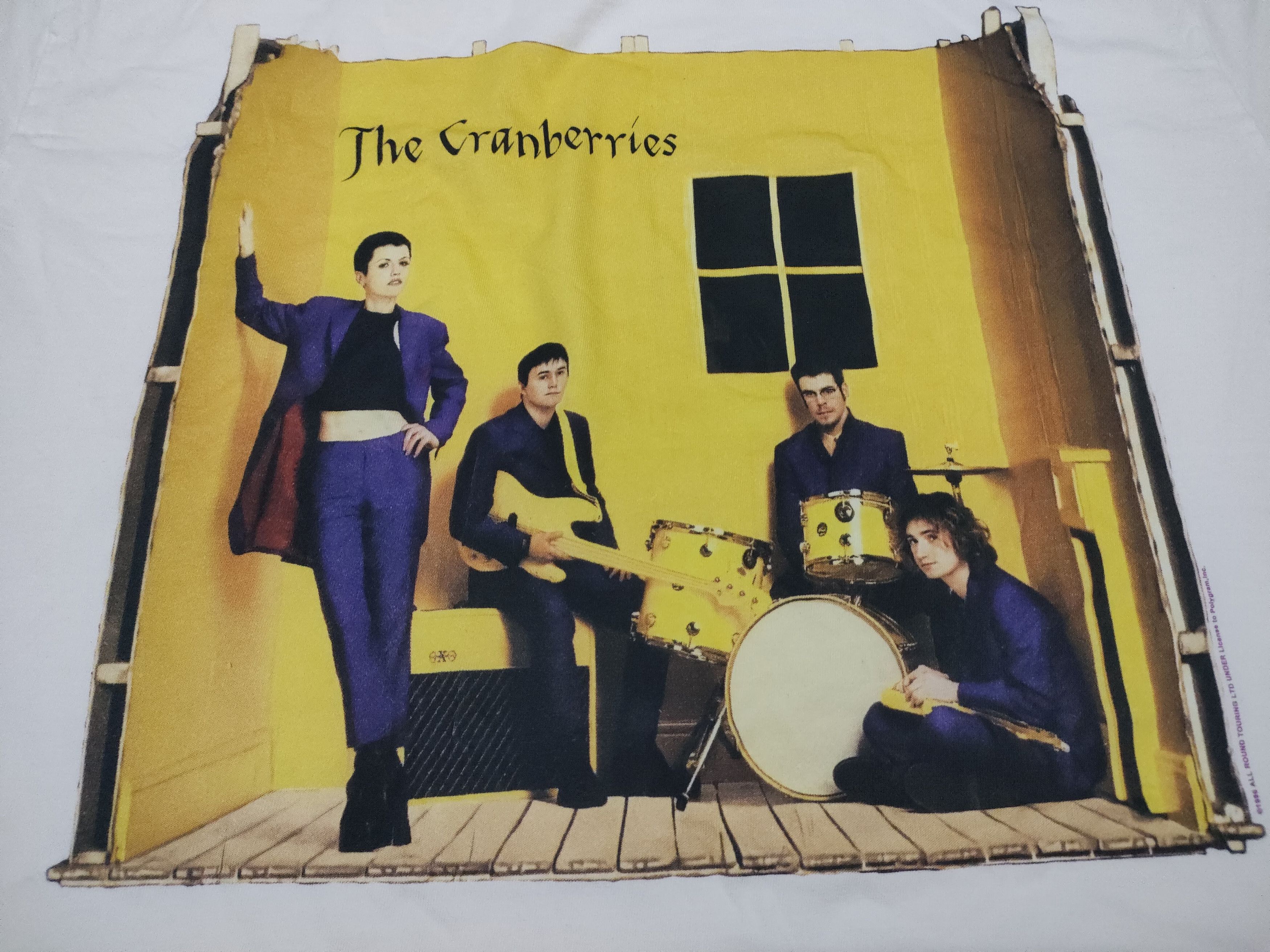 Band Tees × Vintage Vintage 90's The Cranberries Music Alternative Punk Band Tee Size US XL / EU 56 / 4 - 9 Thumbnail