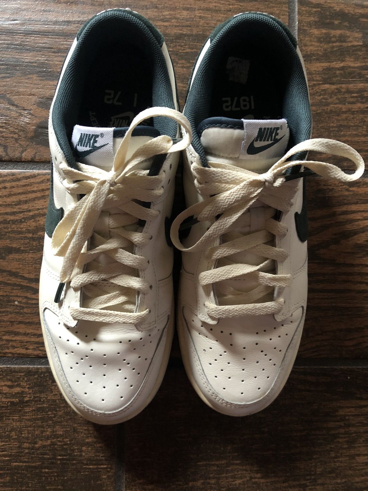 Japanese Brand × Nike Nike dunks cream green size 8.5 Size US 8.5 / EU 41-42 - 7 Thumbnail