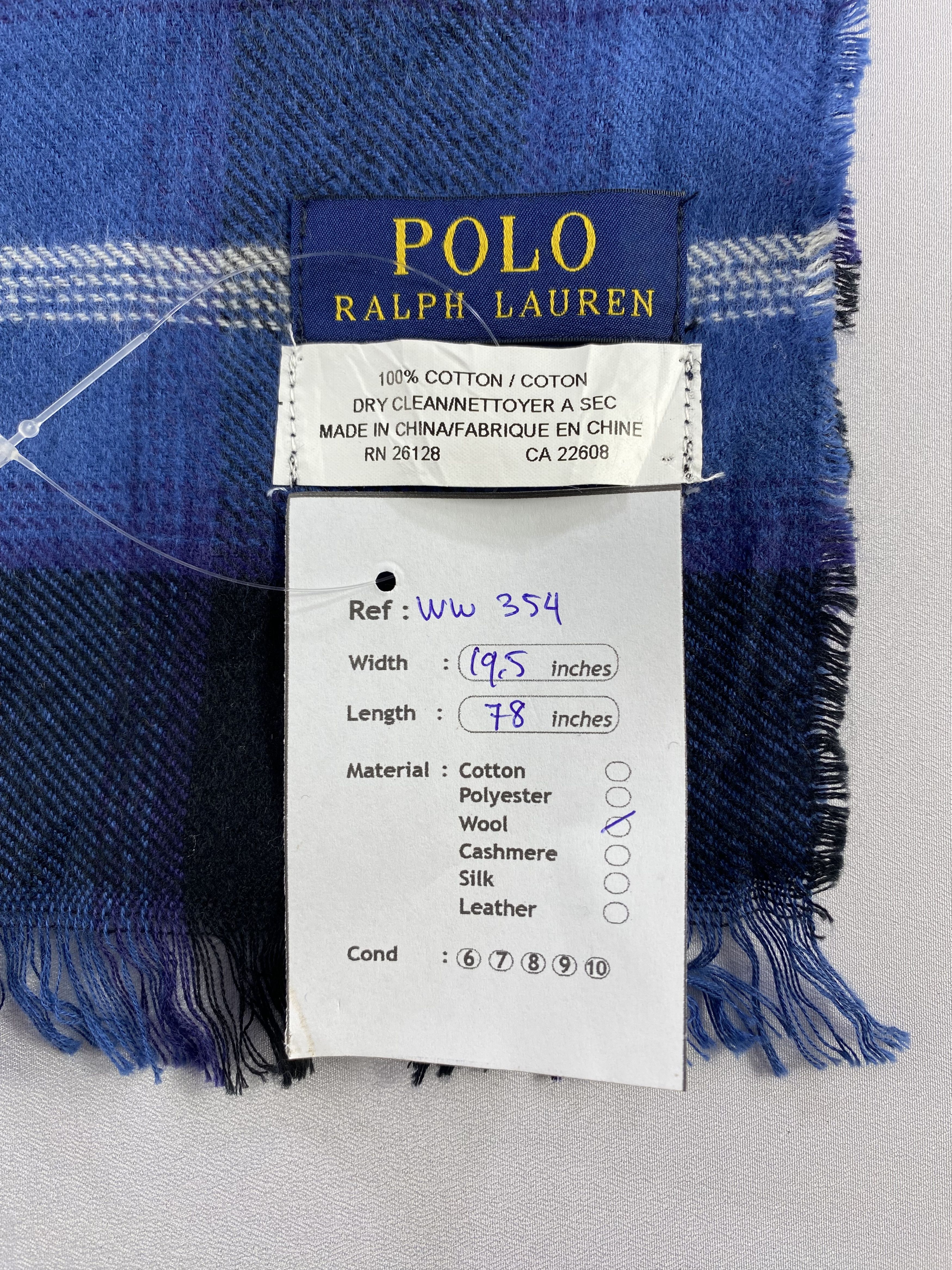 Polo Ralph Lauren Polo Ralph Lauren Scarf / Muffler / Neckwear - WW354 Size ONE SIZE - 6 Thumbnail