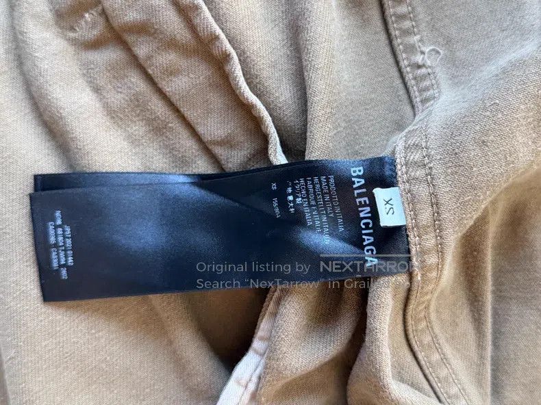 Balenciaga Balenciaga Denim Jacket Size US XS / EU 42 / 0 - 4 Thumbnail