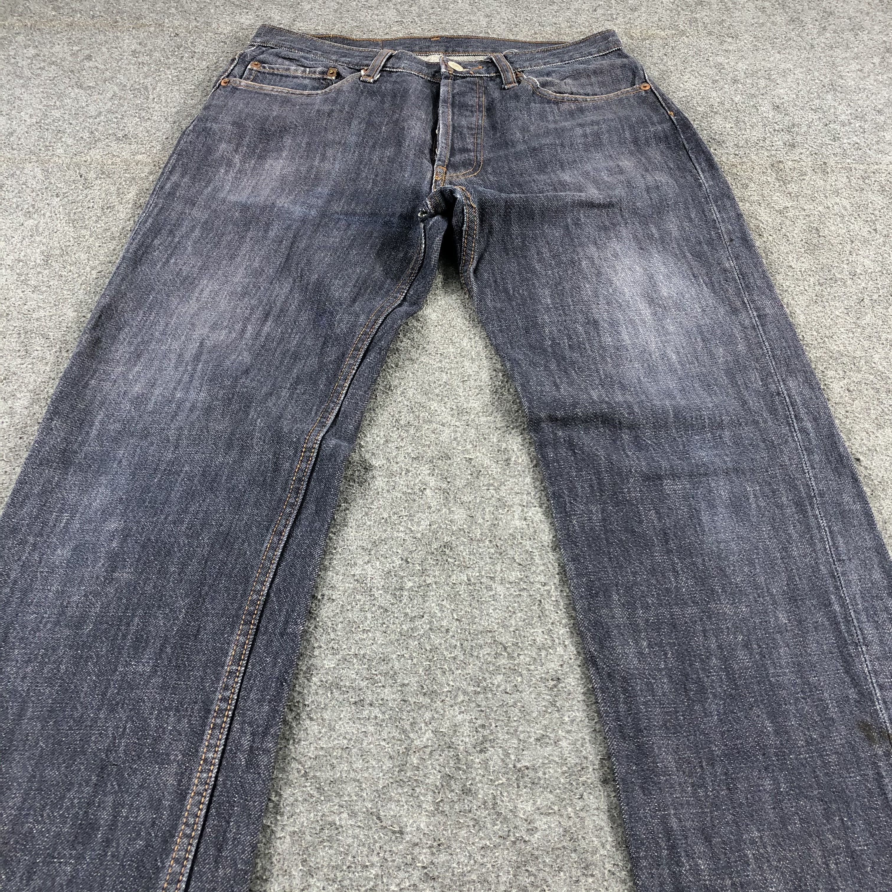 Levi's Vintage 90s Distress Blue Levis 501 Jeans-JM1572 Size US 30 / EU 46 - 3 Thumbnail