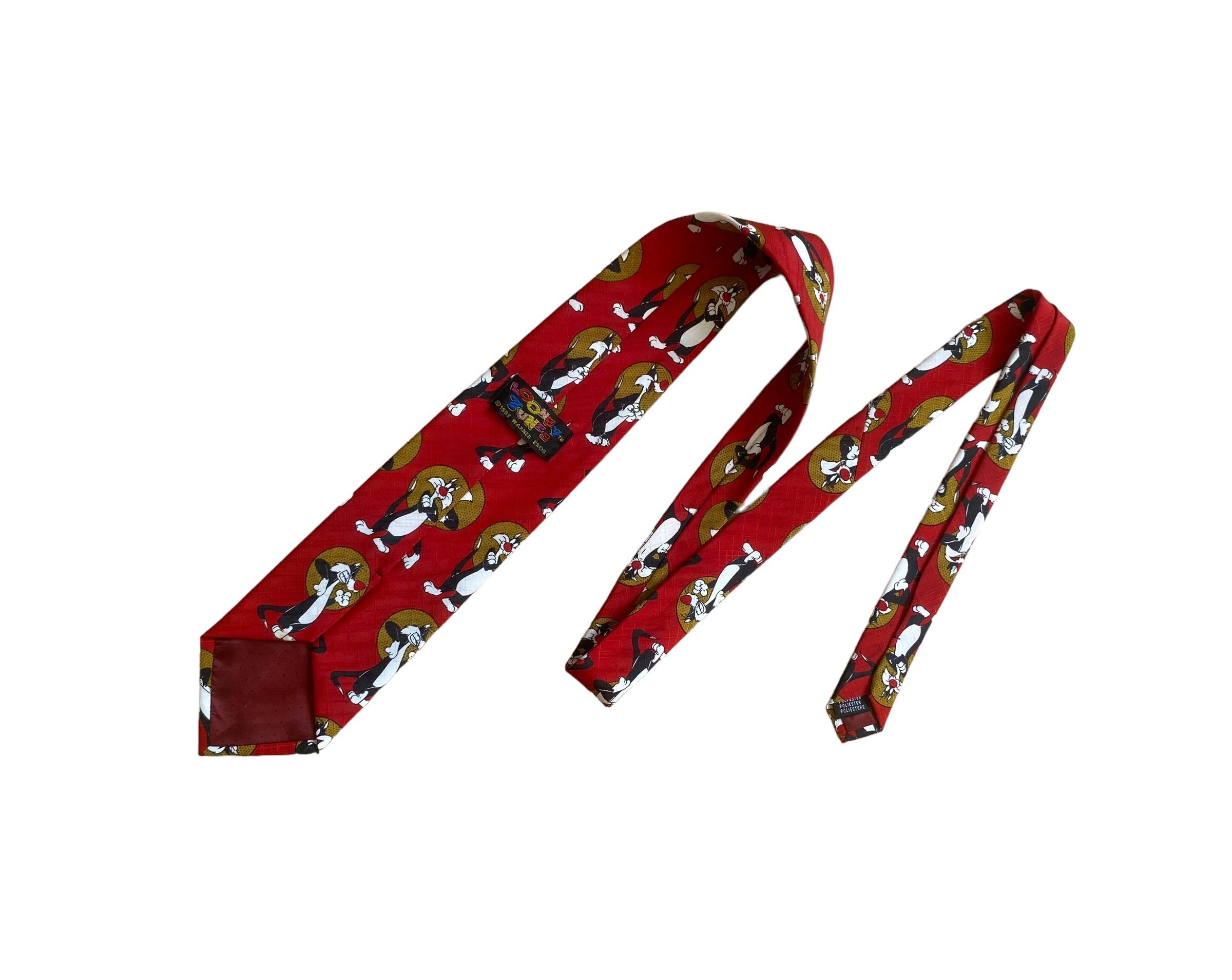 Vintage × Warner Bros 1993 Looney Tunes warner bros tie Size ONE SIZE - 3 Thumbnail