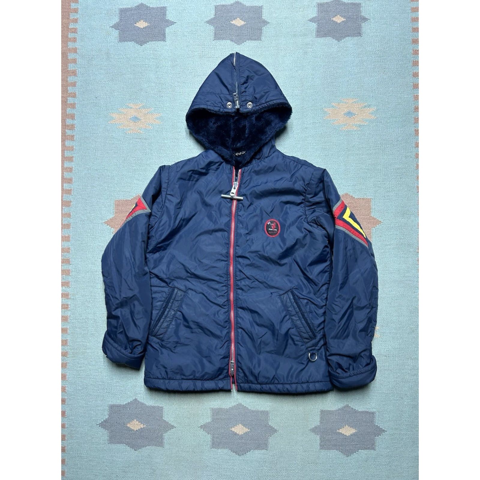 Vintage VINTAGE Mighty Mac Puffer Jacket Ski 70s Snowboard Fleece Lined USA Made Small Men's Blue Jacket Size US S / EU 44-46 / 1 - 2 Thumbnail