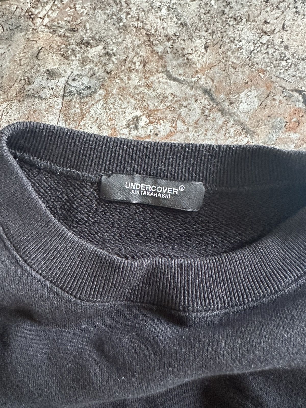 Undercover Undercover Jun Takahashi Fallen Man Sweater Black Size 4 Size US L / EU 52-54 / 3 - 7 Thumbnail