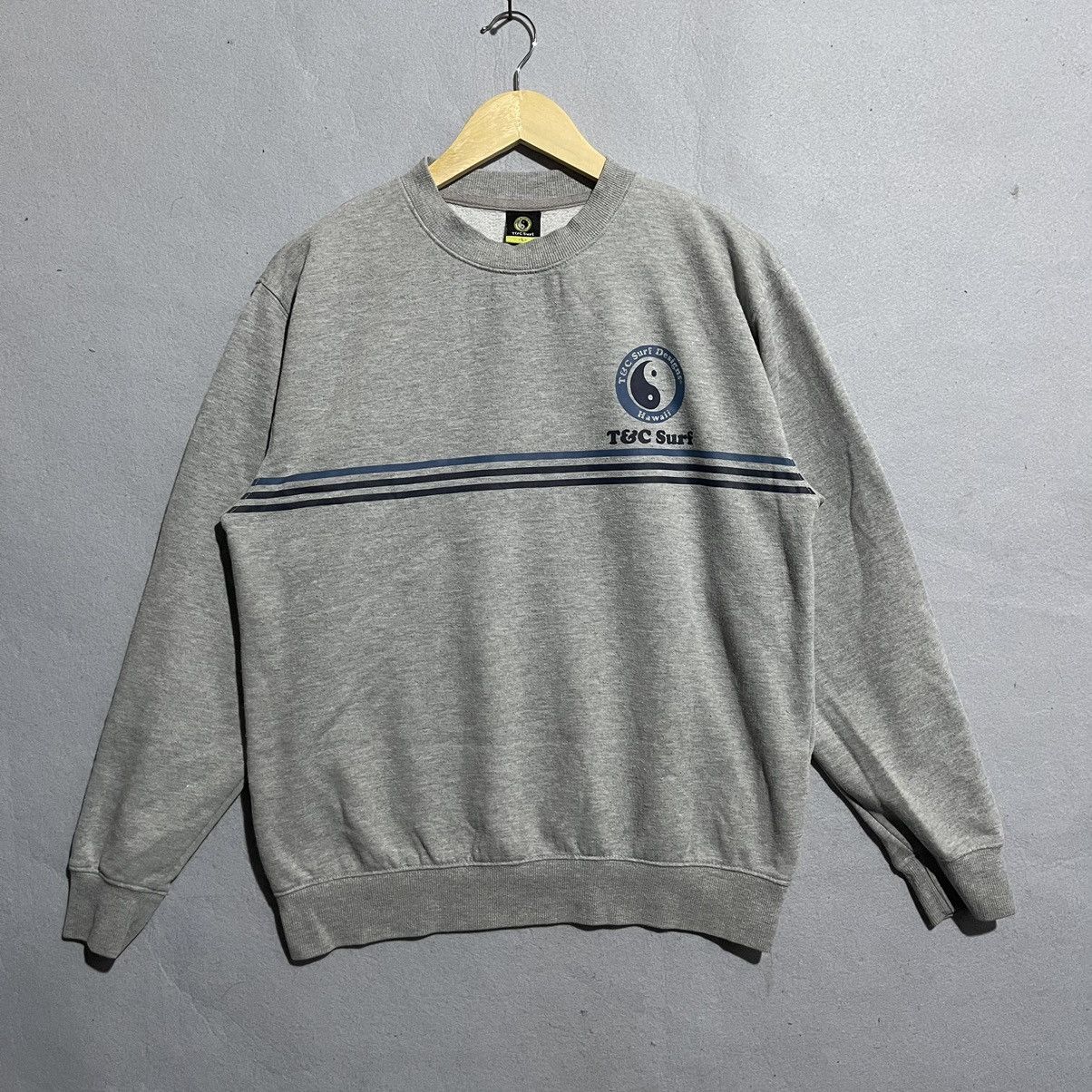 Vintage Vintage T&C Surf Designs Hawaii Grey Crewneck Sweatshirt Size US L / EU 52-54 / 3 - 3 Thumbnail