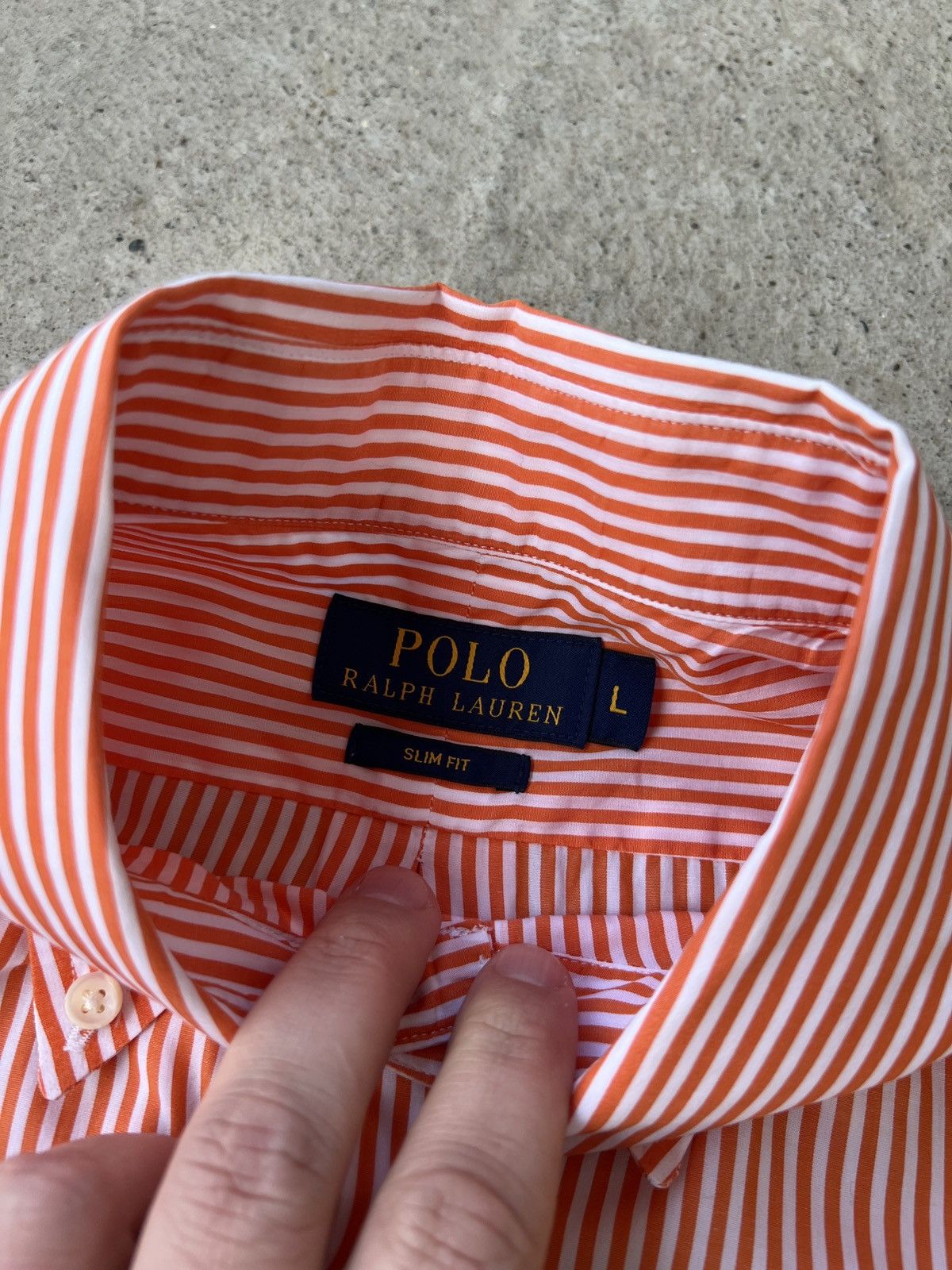 Polo Ralph Lauren Polo Ralph Lauren Slim Fit Shirt Size US L / EU 52-54 / 3 - 2 Thumbnail