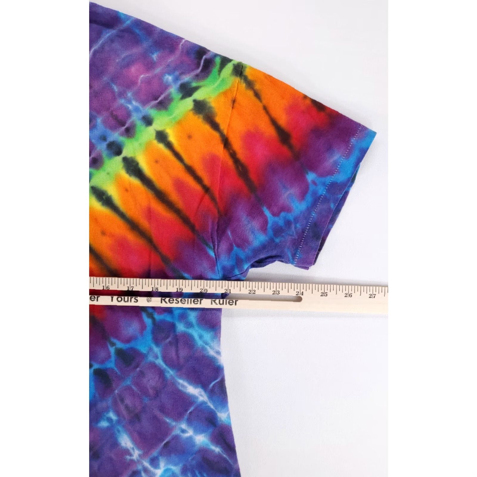 Hanes VINTAGE Hanes Tie-Dye T Shirt 90s Single Stitch Mens XXL Green Purple Rainbow Shirt Size US XXL / EU 58 / 5 - 4 Thumbnail