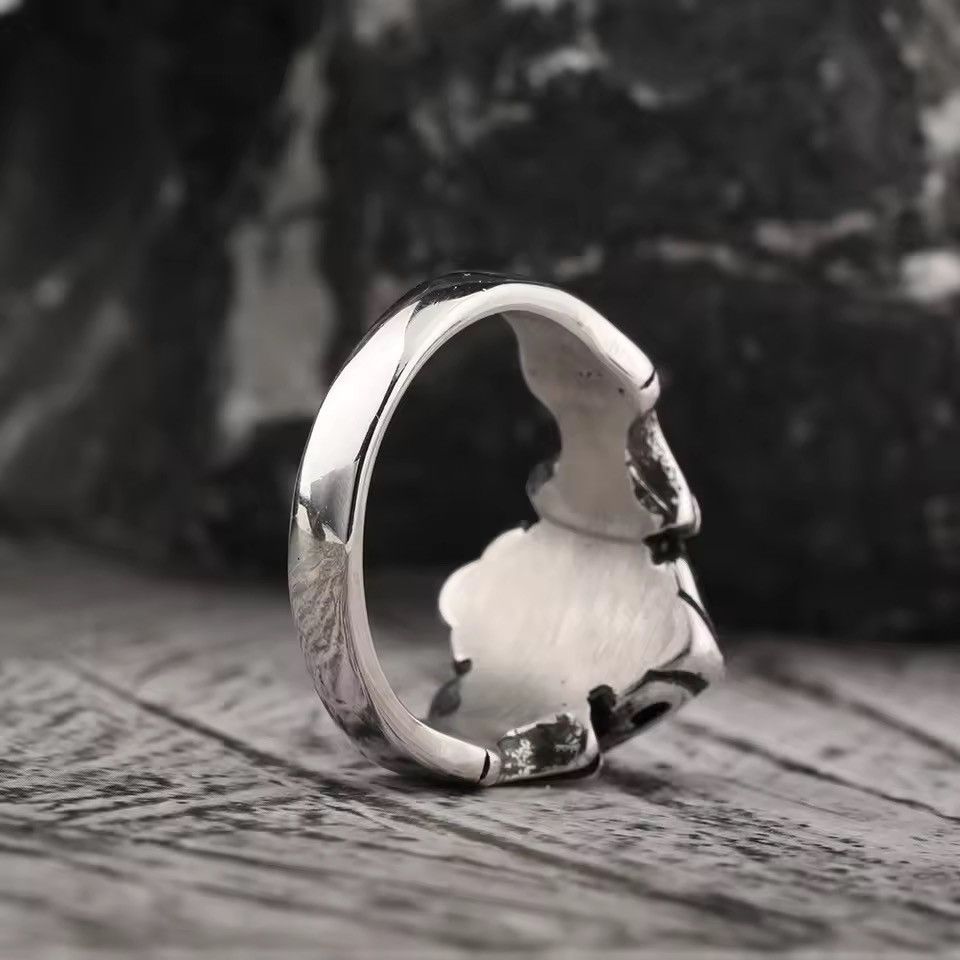 Jewelry Vintage Inlaid Zircon Ring (size 7-11) Size ONE SIZE - 3 Thumbnail