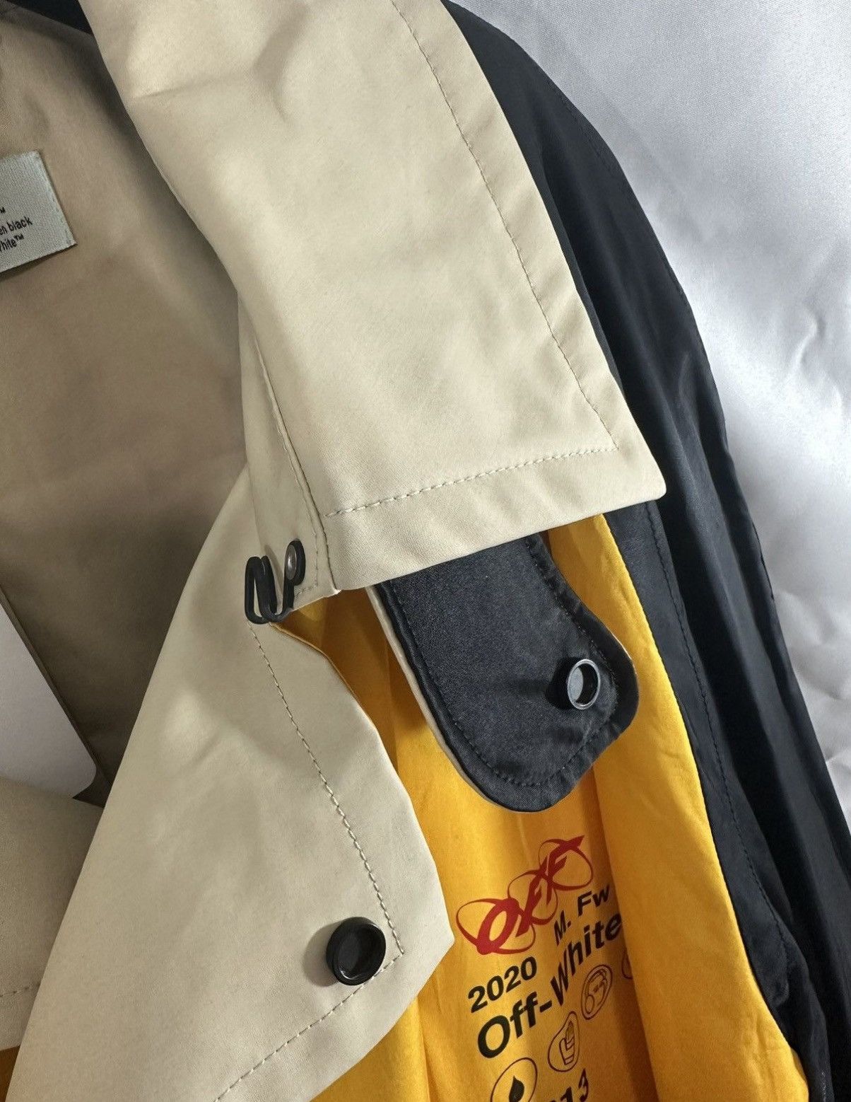 Off-White Off White Raincoat x Peacoat Size US XS / EU 42 / 0 - 7 Thumbnail