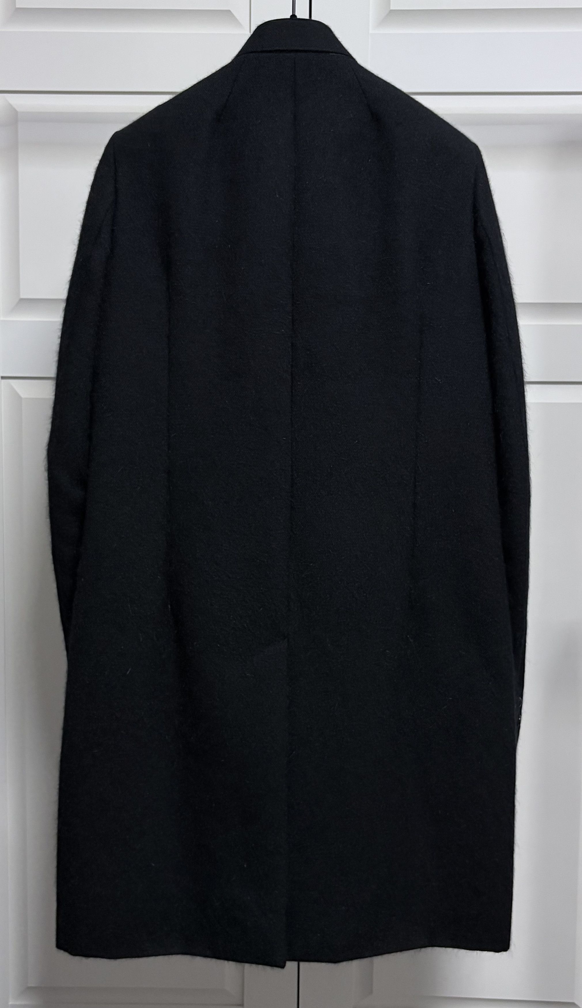 Rick Owens Rick Owens JMF Coat in Black Mohair Angora Size US M / EU 48-50 / 2 - 5 Thumbnail