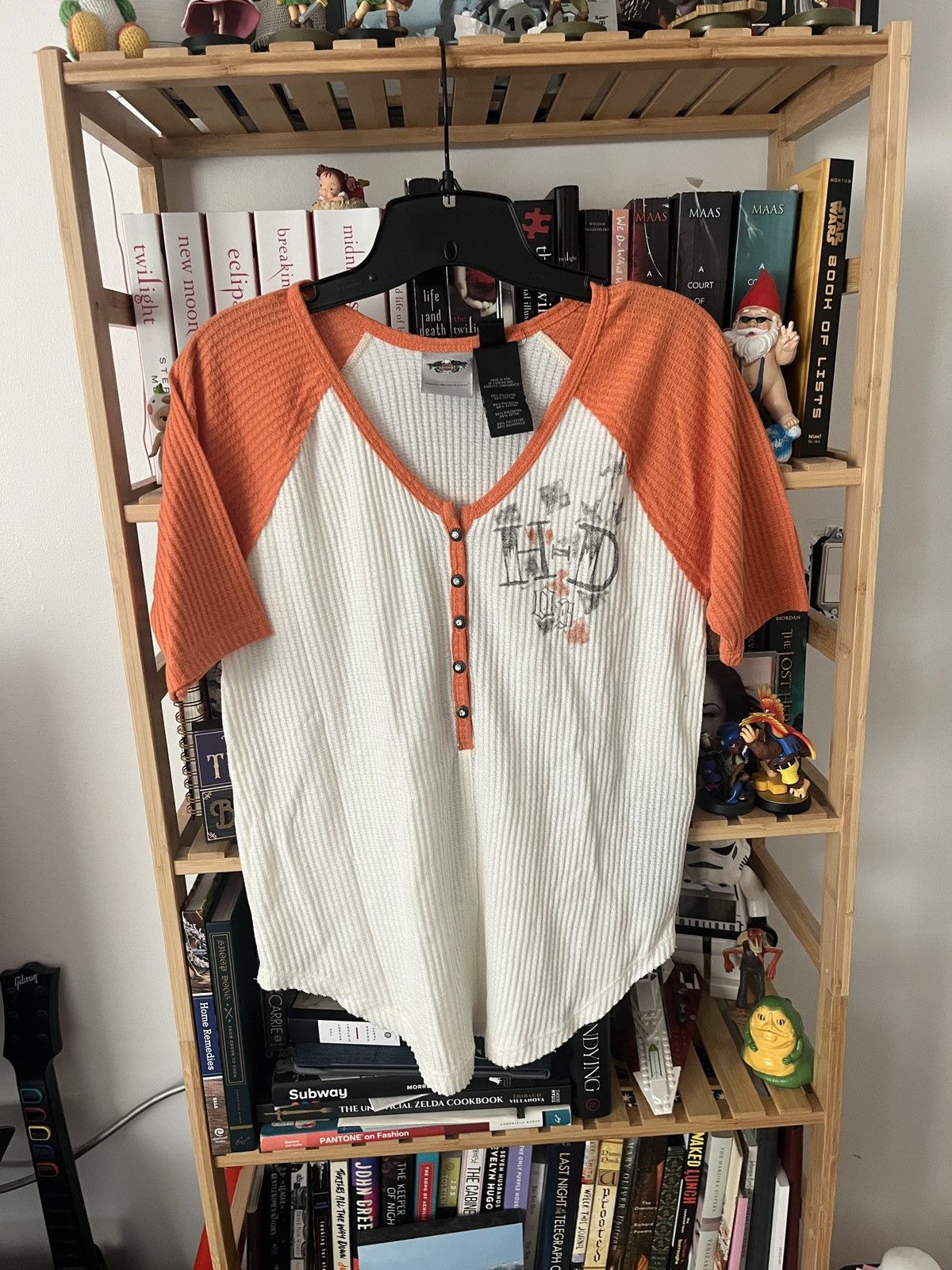 Harley Davidson Harley Davidson Women’s Henley T Shirt Size Medium Size M / US 6-8 / IT 42-44 - 1 Thumbnail