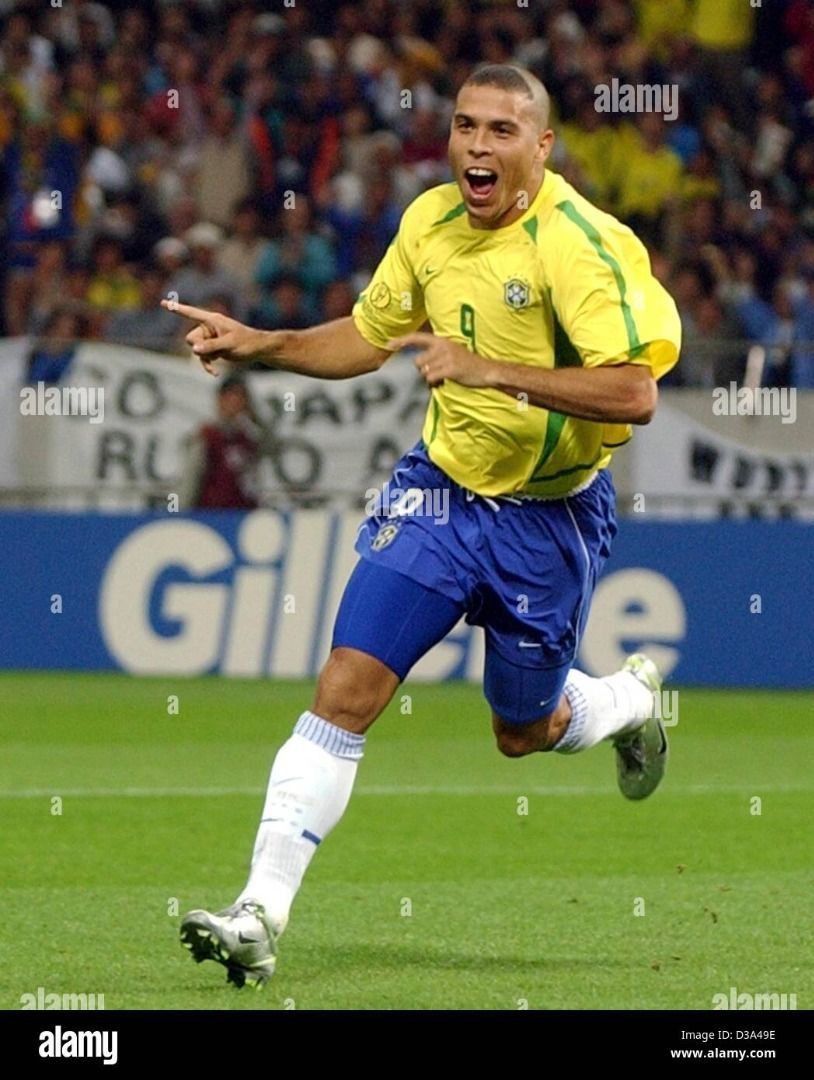 Other Jersey Vintage Brazil 2002 World Cup Home Shirt Original Size US XL / EU 56 / 4 - 3 Thumbnail