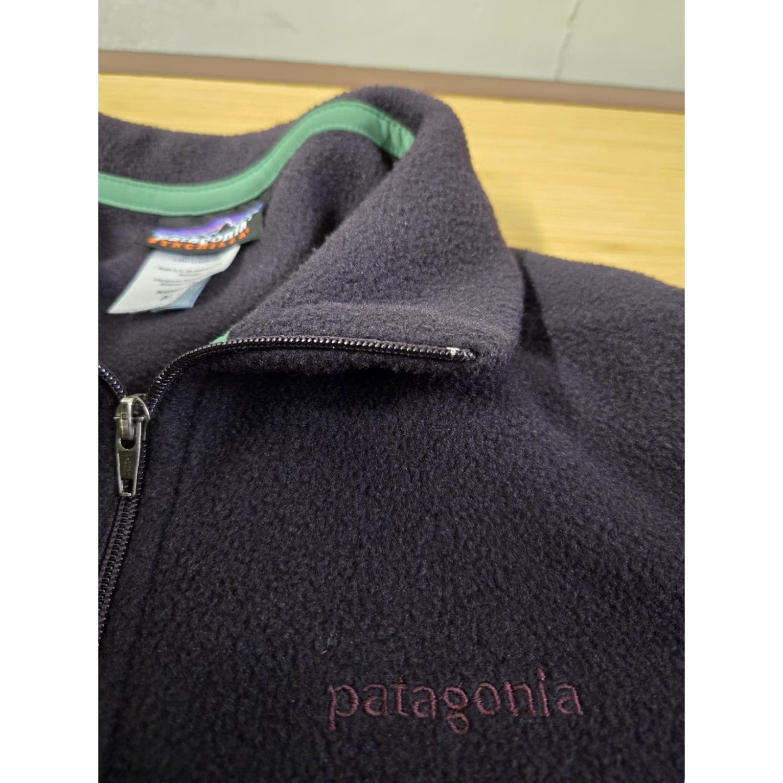 Patagonia Patagonia Jacket Womens Medium Navy Synchilla Full Zip Fleece Outdoor Hiking Size M / US 6-8 / IT 42-44 - 5 Thumbnail
