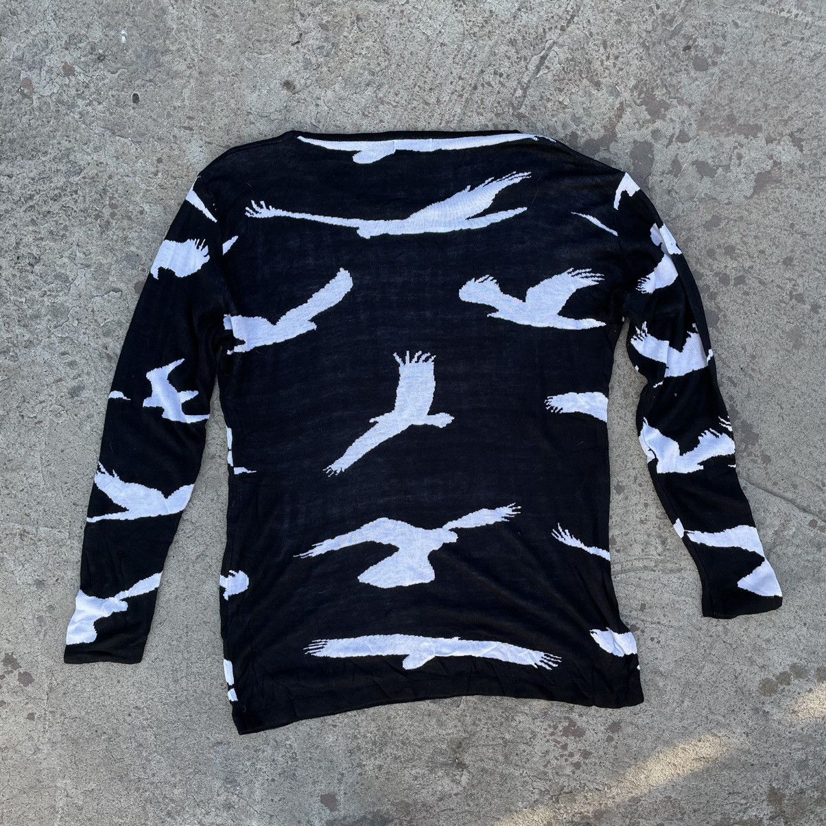 Japanese Brand × Vintage Vintage Knit Sweater Y2K 90s Overprint USA Japanese Style Size XXL / US 16-18 / IT 52-54 - 3 Thumbnail