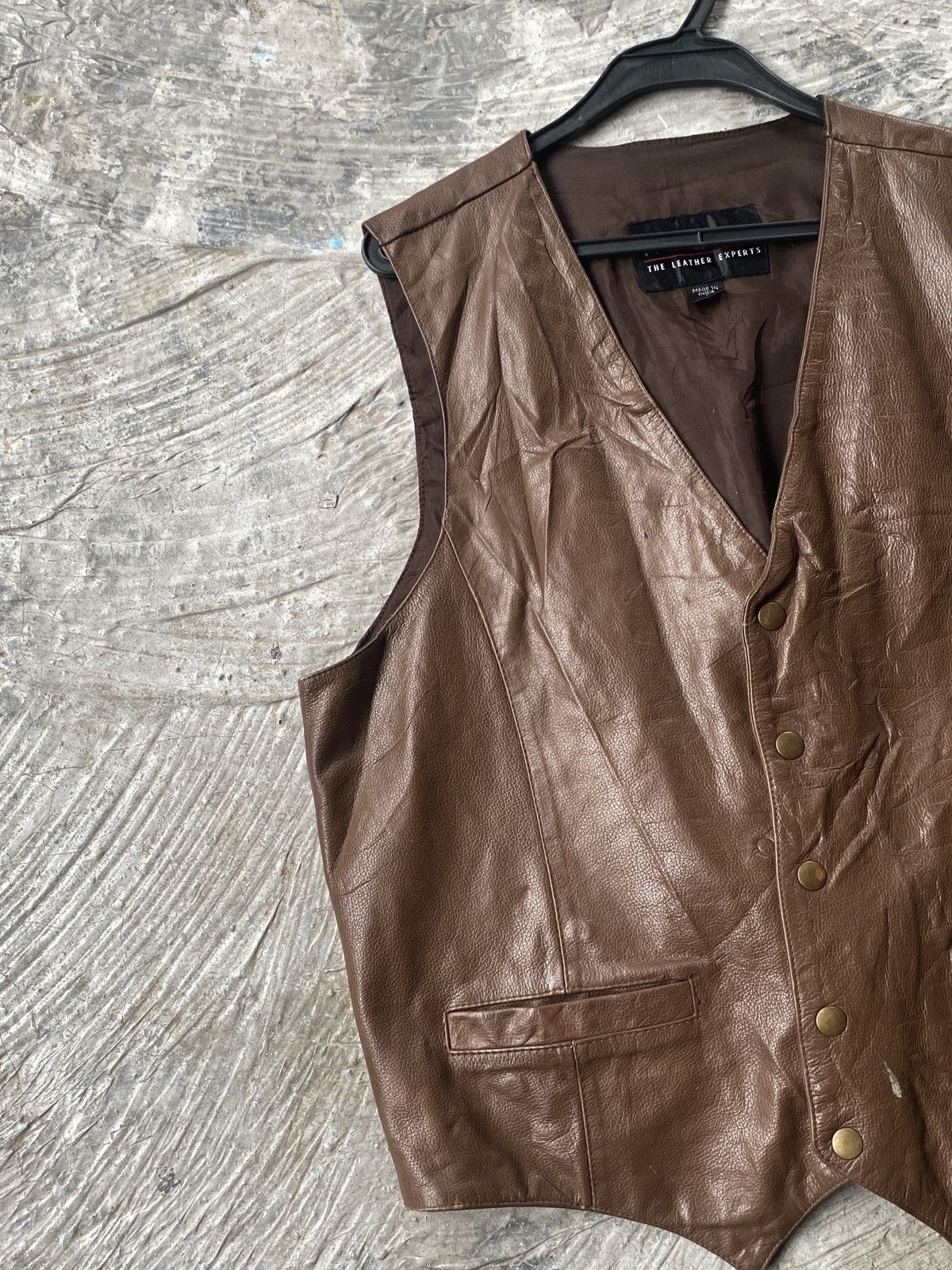 Wilsons Leather 💥BINDING NOW💥 Vintage WILSON Full Leather vest Jacket Size US L / EU 52-54 / 3 - 3 Thumbnail