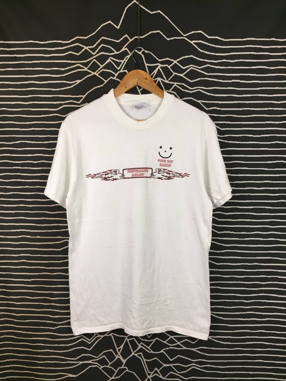 Vintage Vtg 90s Poor Boy Racing Performance Harleys Tee Size US M / EU 48-50 / 2 - 4 Thumbnail