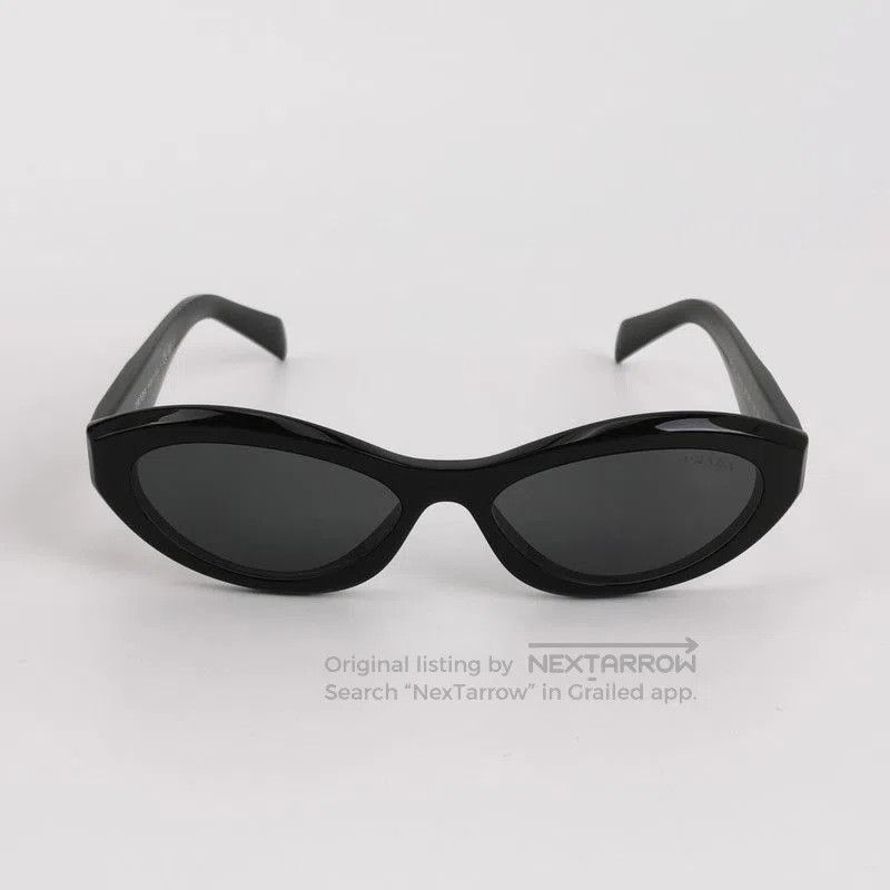 Prada Prada Black Full Frame Logo Sunglasses. Size ONE SIZE - 3 Thumbnail