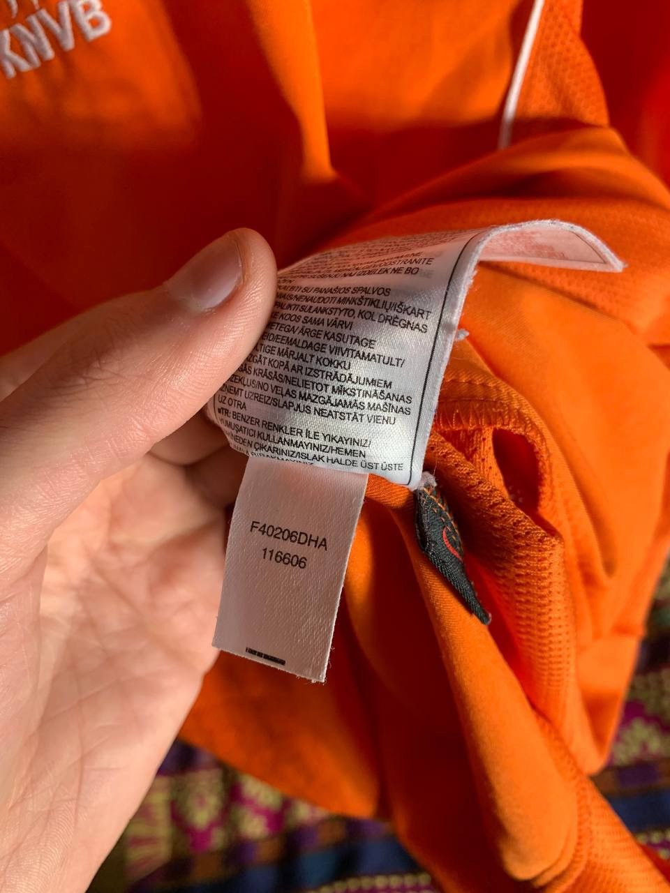 Nike × Vintage VERY RARE NIKE NETHERLANDS KNVB SOCCER JERSEY BLOKECORE Y2K Size US M / EU 48-50 / 2 - 6 Thumbnail