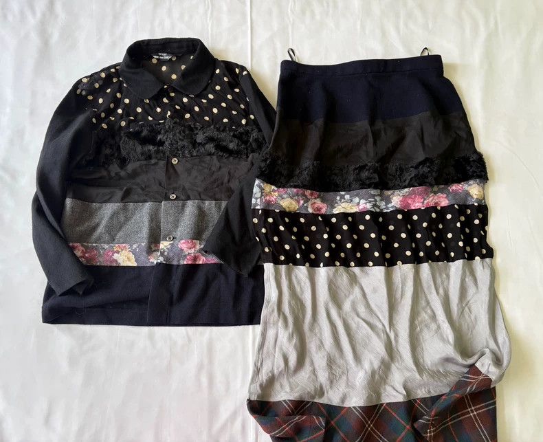 Comme des Garcons Comme Des Garcons size M Deconstructing and splicing long Size 25" / US 0 / IT 36 - 2 Thumbnail