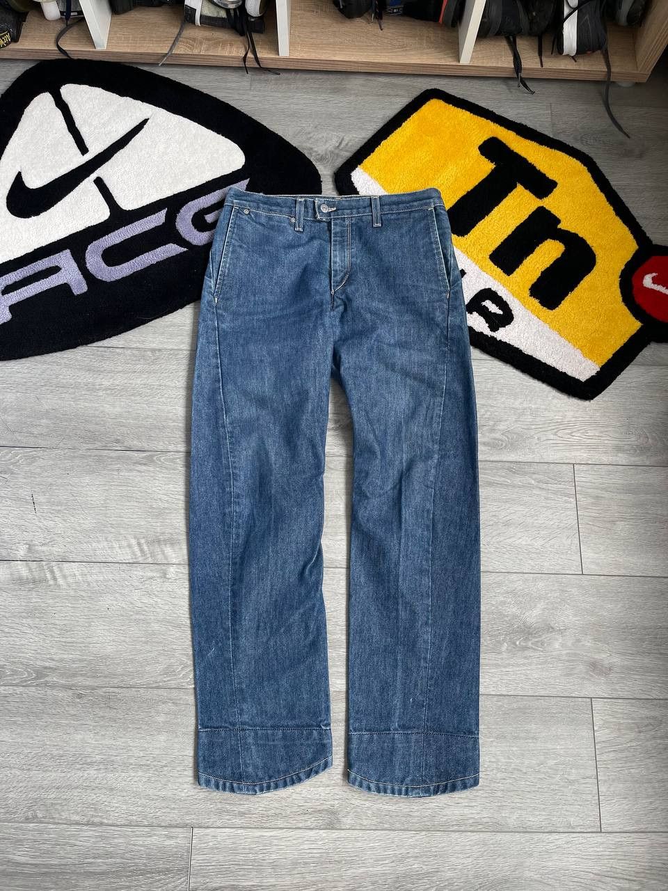 Levi's × Streetwear × Vintage vintage rare levis made in usa blue denim jeans Size US 30 / EU 46 - 7 Thumbnail
