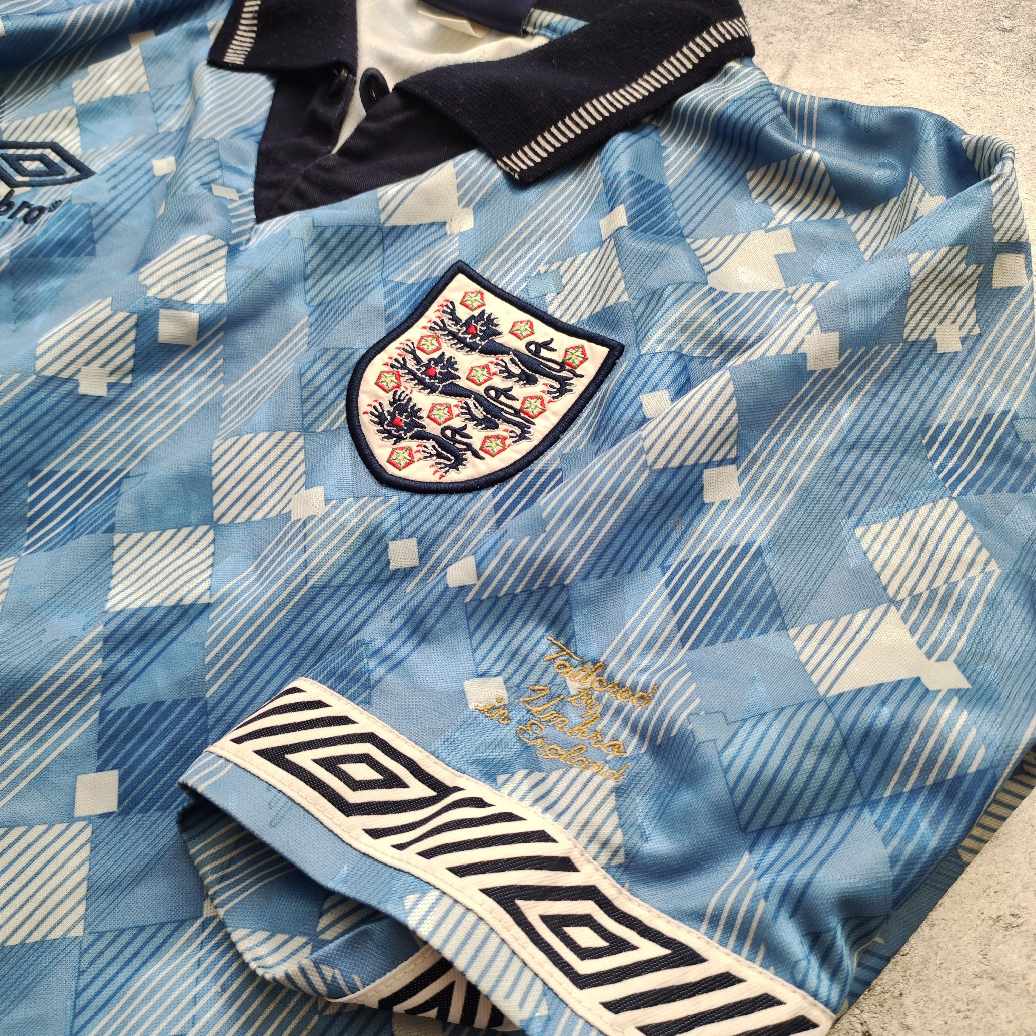 Vintage RARE Vintage Umbro x England National Team 90s Jersey Size US L / EU 52-54 / 3 - 6 Thumbnail