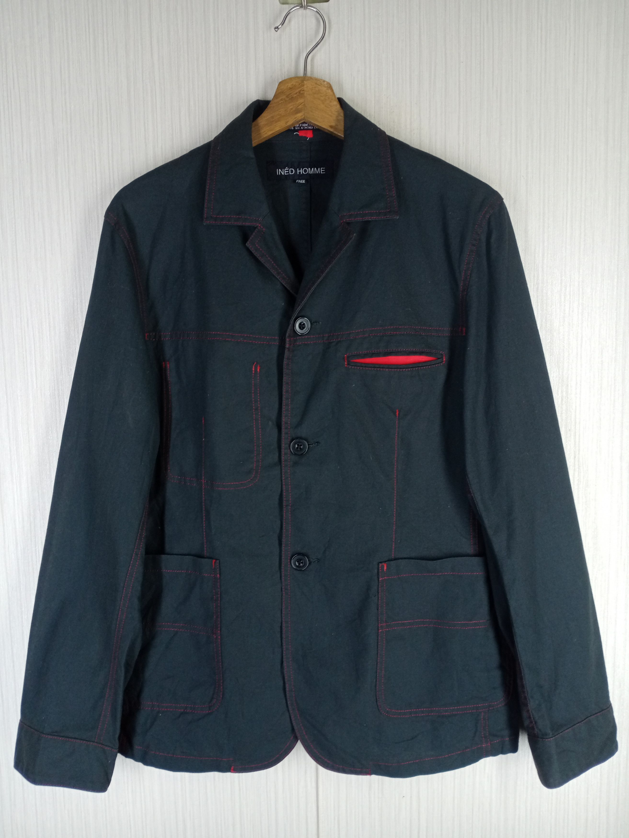 Yohji Yamamoto Rare Vintage Ined Homme By Yohji Yamamoto Jacket Size US M / EU 48-50 / 2 - 1 Thumbnail