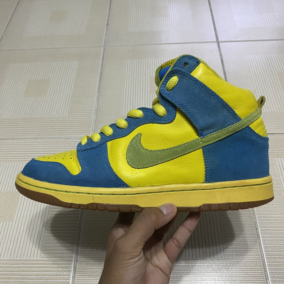 Nike SB Dunk High Marge Simpson 2008 Size US 8 / EU 41 - 6 Thumbnail