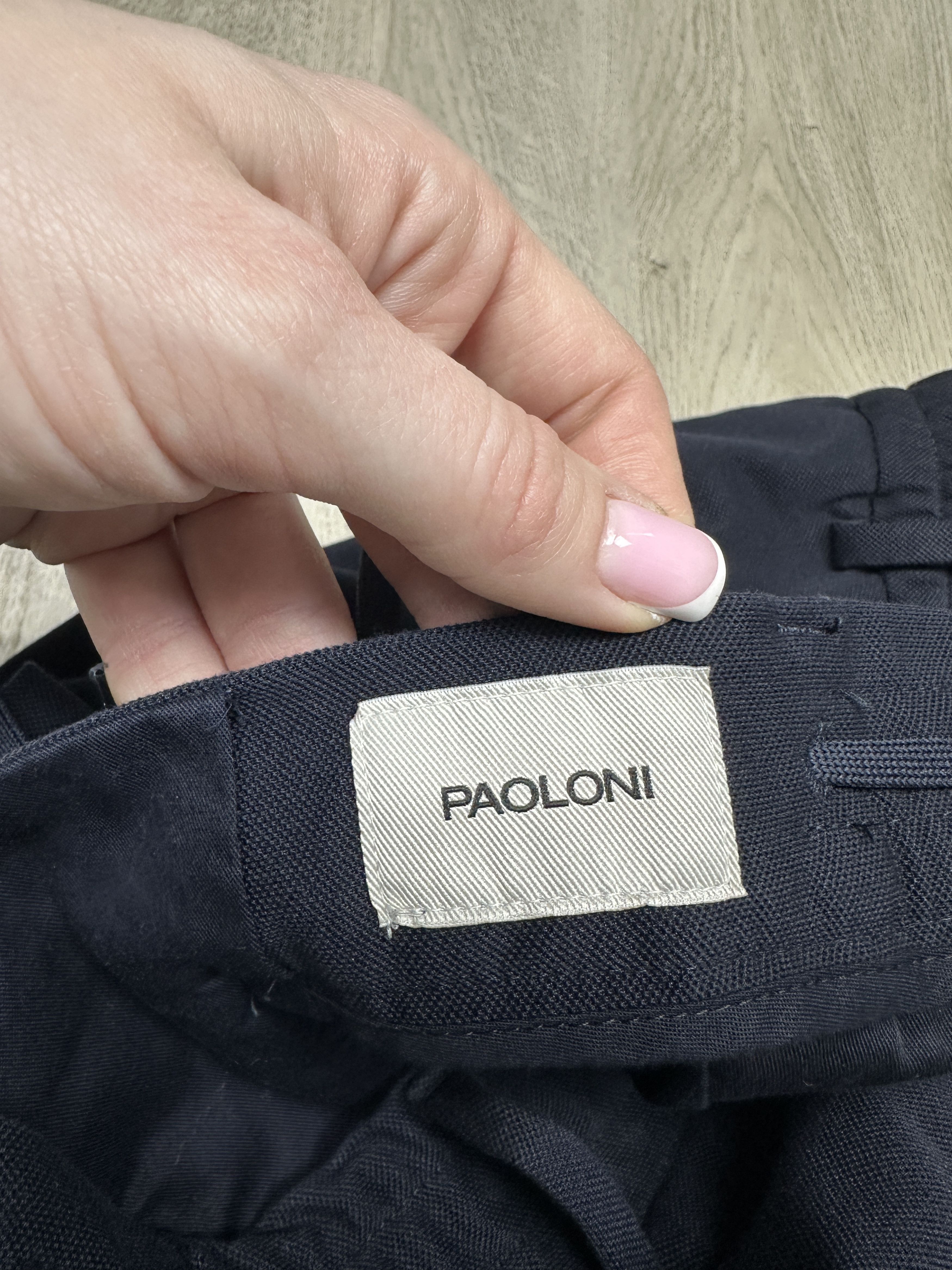 Paoloni Paoloni Mens Trousers Pants Size US 30 / EU 46 - 4 Thumbnail