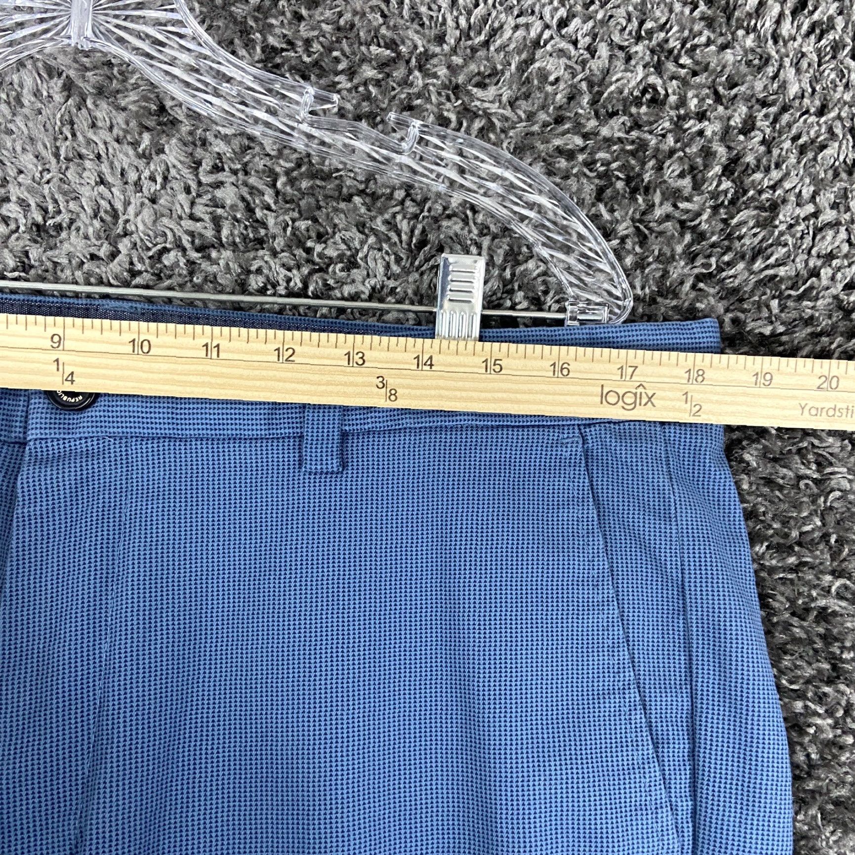 Banana Republic BANANA REPUBLIC Fulton Skinny Chino Pants Men 36x31 Blue - Pants, Men, 36, 31 Inseam, Skinny Chino, Regular Fit Size US 36 / EU 52 - 6 Thumbnail
