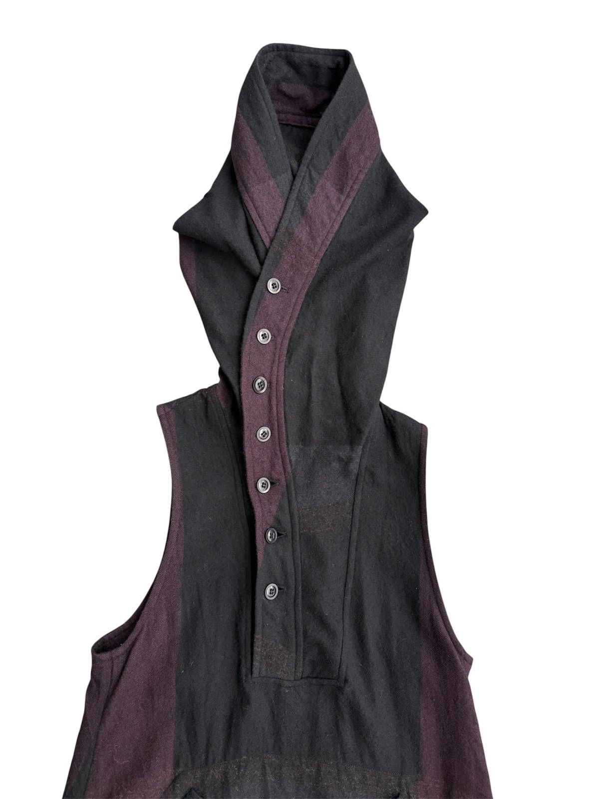 Yohji Yamamoto Y’s by YOHJI YAMAMOTO Wool Monster Maleficent Dress Hoodie Size M / US 6-8 / IT 42-44 - 2 Thumbnail