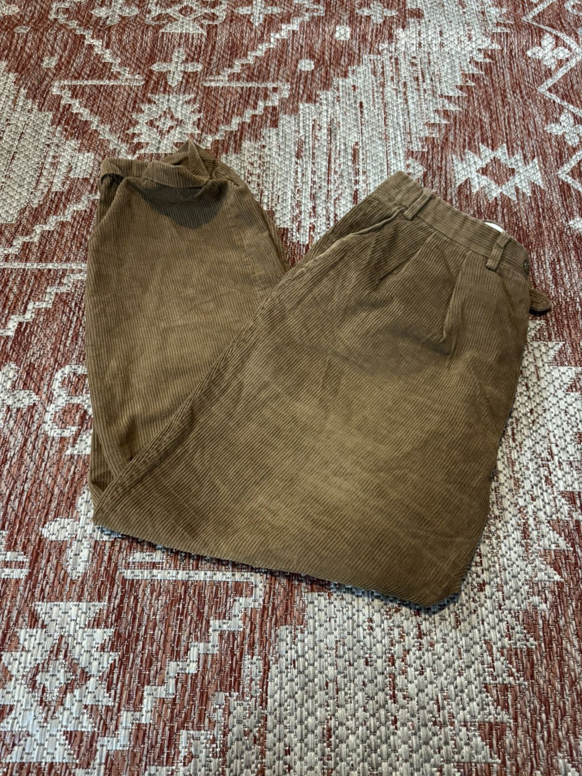 Polo Ralph Lauren Ralph Lauren Men’s Baggy Corduroy Pants Sz 38 Size US 38 / EU 54 - 1 Thumbnail