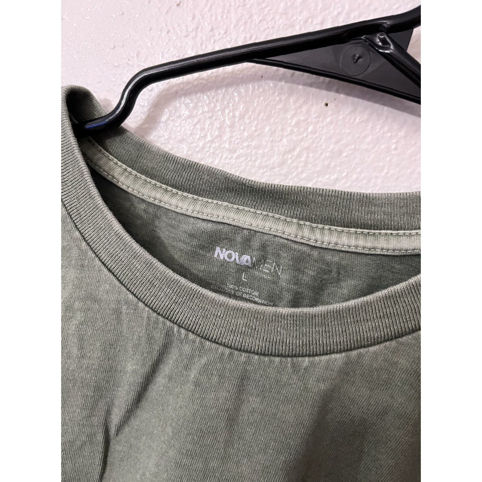 Vintage FASHION NOVA Tshirt Large Green Embroidered Tiger Men Size US L / EU 52-54 / 3 - 4 Thumbnail