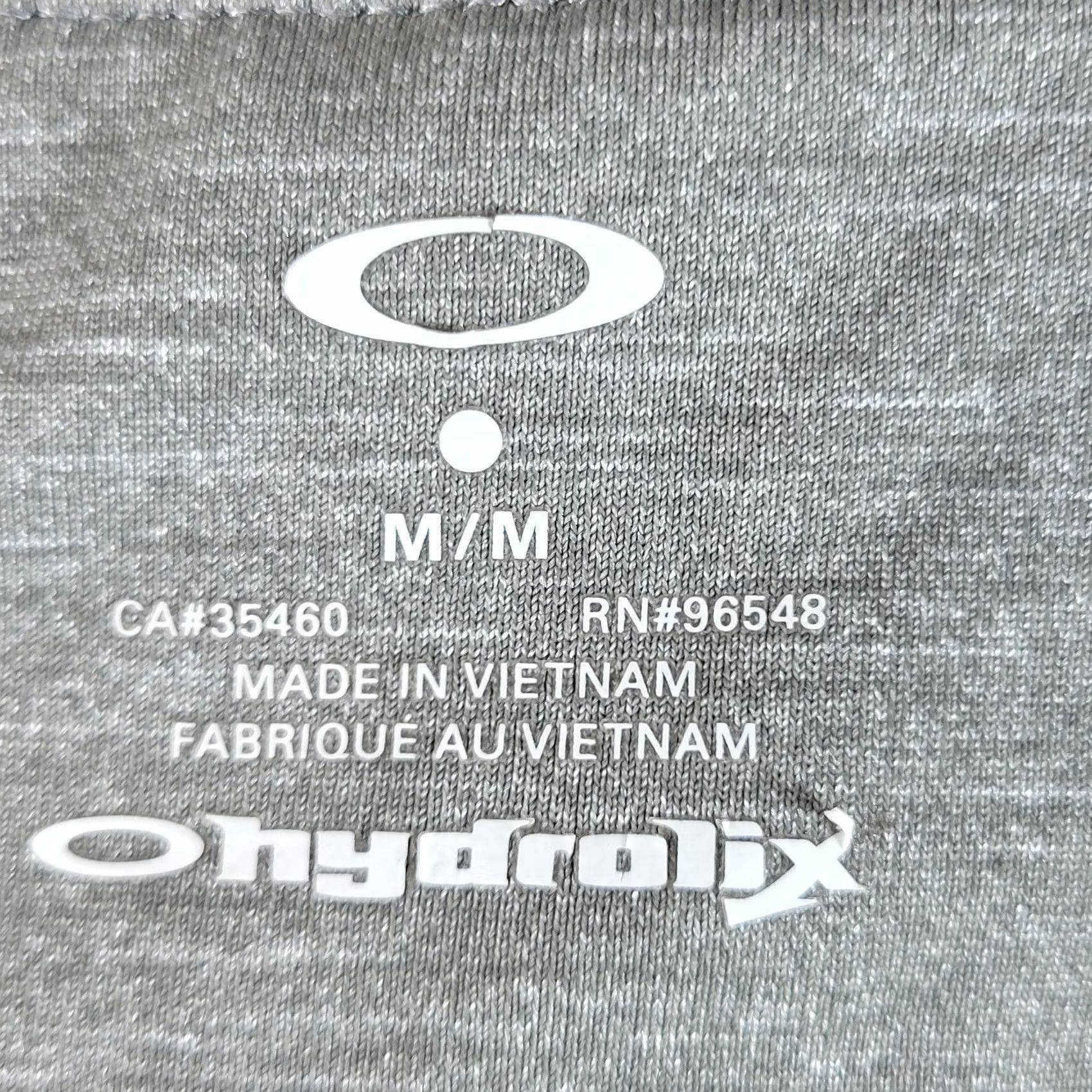 Oakley Oakley Ohydrolix Leggings Womens Size Medium Gray Cropped Stretch Workout Size 32" / US 10 / IT 46 - 6 Thumbnail