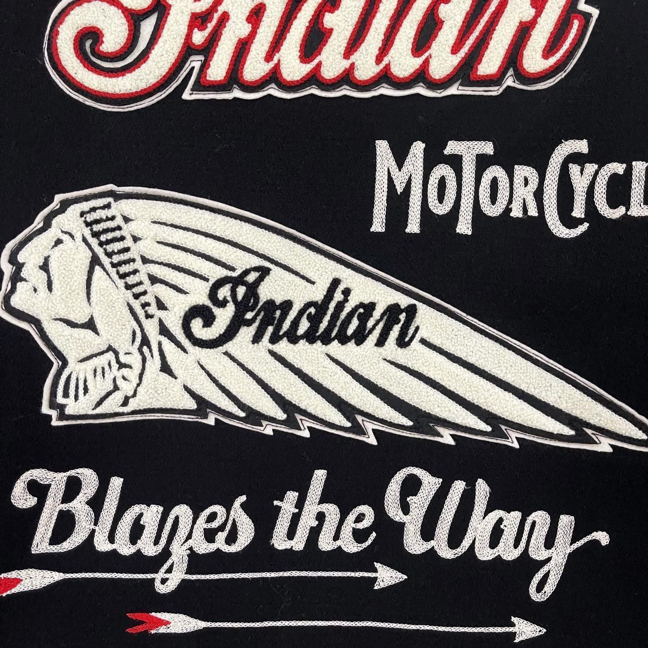 Whitesville Whitesville Indian Motorcycle Varsity Jacket Size US L / EU 52-54 / 3 - 5 Thumbnail