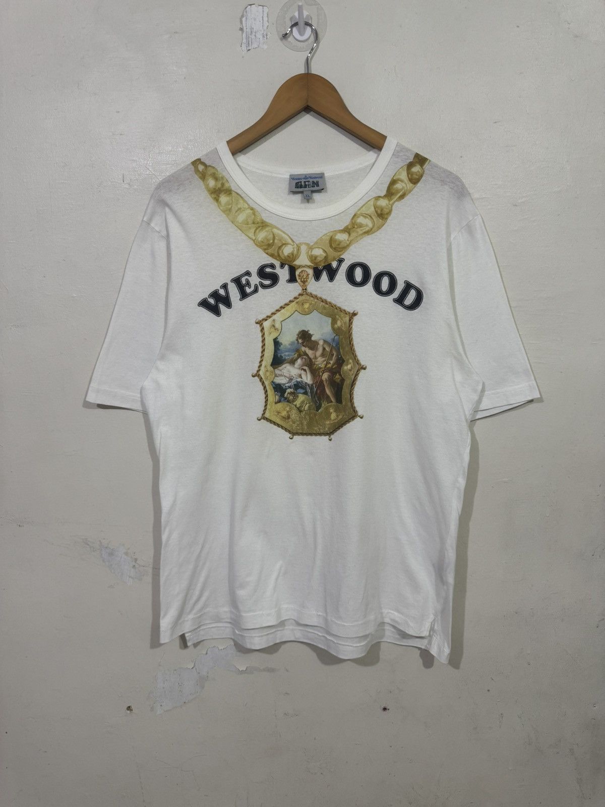 Vivienne Westwood Vivienne Westwood Man Printed Necklace Art Tee Size US XL / EU 56 / 4 - 1 Thumbnail