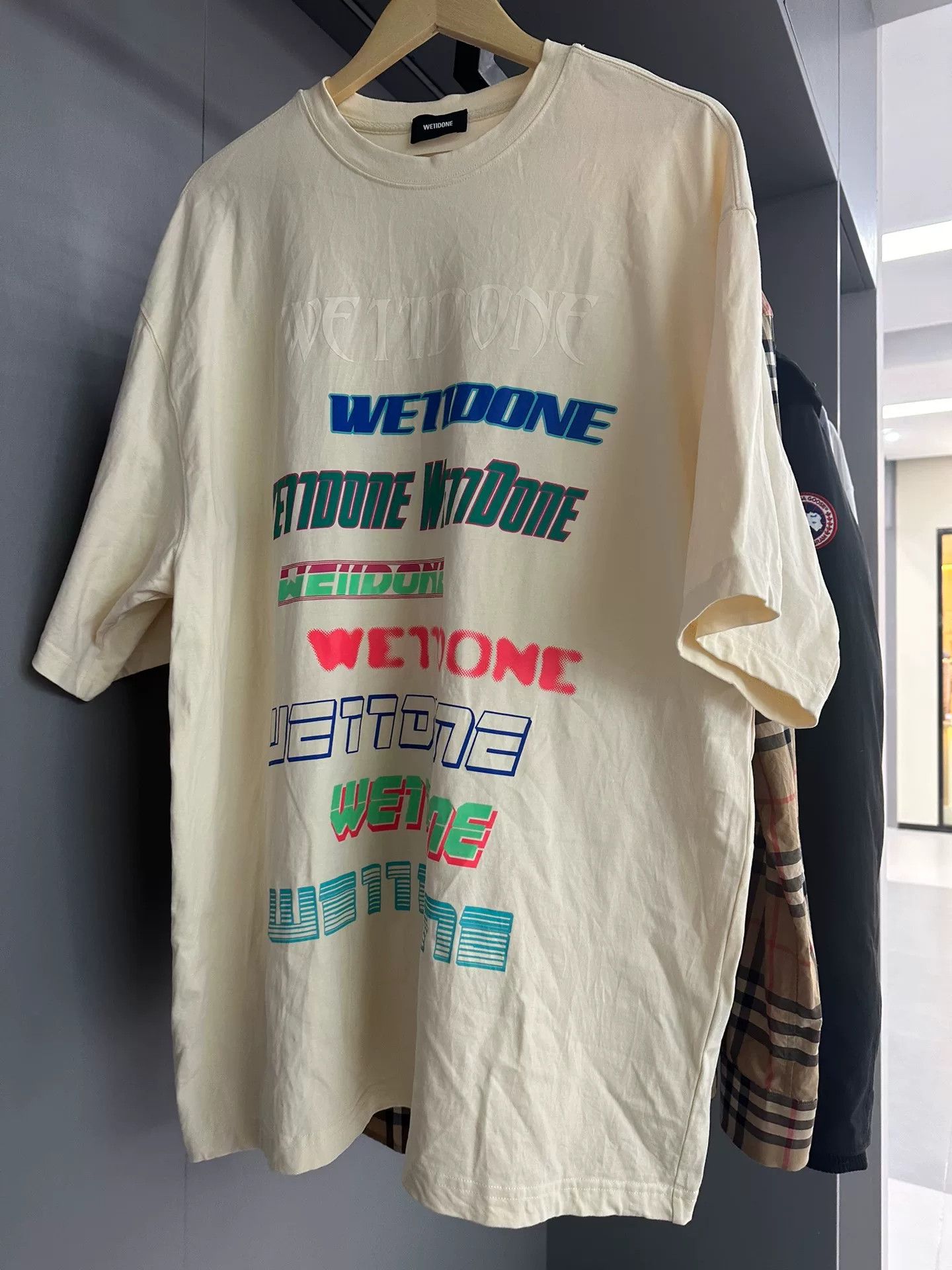 WE11DONE We11done Multi T-Shirt M Women Size M / US 6-8 / IT 42-44 - 1 Thumbnail