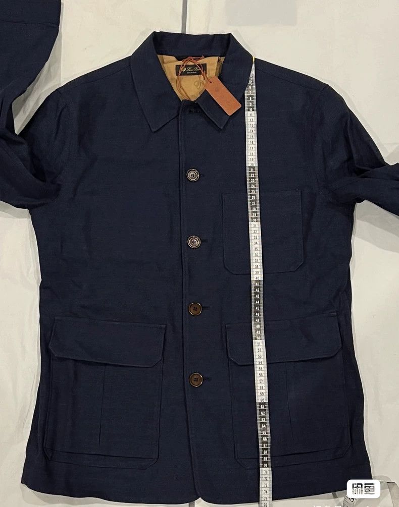 Loro Piana LORO PIANA Hunt dress jacket, navy blue Size US S / EU 44-46 / 1 - 2 Thumbnail